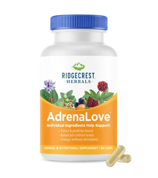 RidgeCrest Herbals Adrenal Fatigue Fighter -- 60 Vegetarian Cap