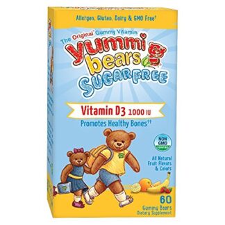Yummi Bears Sugar Free Vitamin D3 -- 60 Gummy Bears
