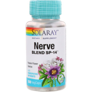 Solaray Nerve Blend SP-14 – 100 Vegetarian Capsules