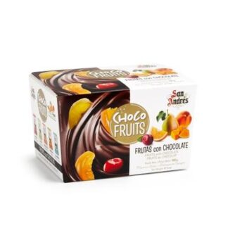 San Andres CHOCO FRUITS Chocolate Covered Candied Fruit -- 5.3 oz (150 g)