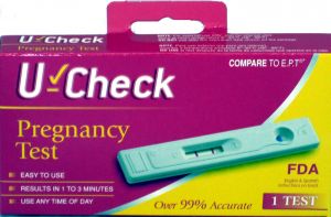 U Check Pregnancy Test -- 1 Test