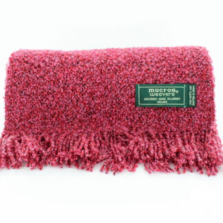 Mucros Weavers Skellig Scarf Pink