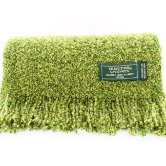 Mucros Weavers Skellig Scarf Green
