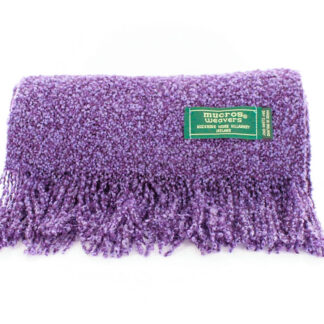 Mucros Weavers Skellig Scarf Purple