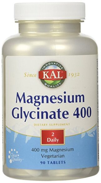 KAL Magnesium Glycinate 400mg -- 90 Tablets