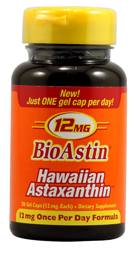 Nutrex Hawaii Bioastin Hawaiin Astaxanthin 12 mg -- 50 Gel Caps