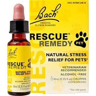 Bach Flower Remedies Rescue Remedy Stress Relief For Pets -- 10 ml