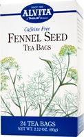 Alvita Fennel Seed Tea -- 24 Tea Bags