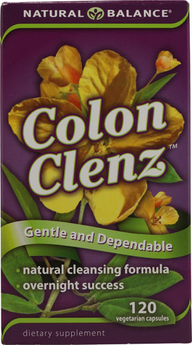 Natural Balance Colon Clenz -- 120 Vegetarian Capsules
