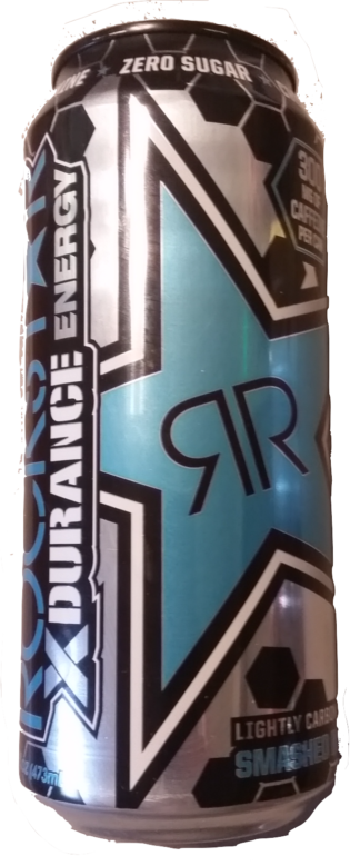 Rockstar Xdurance Xd Smashed Blue -- 16 oz Can