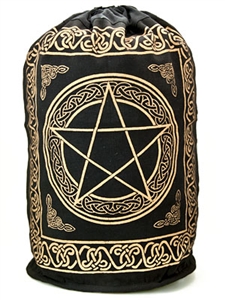 Gold Pentacle Backpack - 18"L