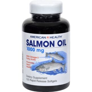 American Health Salmon Oil 1000mg – 120 Softgels