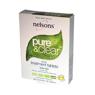 Nelsons Pure & Clear Acne Treatment Tablets -- 48 Tablets