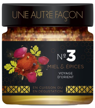 Une Autre Façon Honey with Spices 3 Voyage to the Orient -- 270g (9.5 oz)