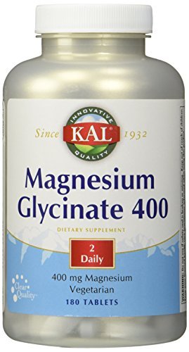 KAL Magnesium Glycinate 400 -- 180 tablets