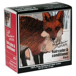 Light Mountain Natural Hair Color and Conditioner Red -- 4 fl oz