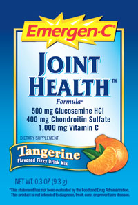 Alacer Emergen-C With Glucosamine & Chondroitin For Joints Tang