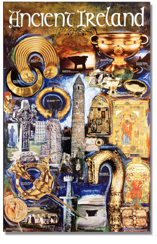 Ancient Ireland Poster 22" x 34"