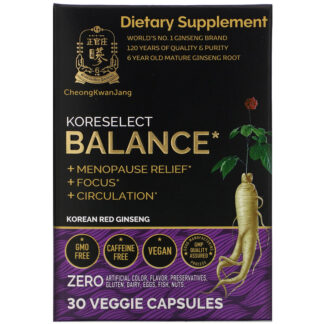 Cheongkwanjang Koreselect Balance – 30 Veggie Caps
