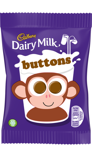 Cadbury Chocolate Buttons – 30g