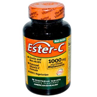 American Health Ester-C 1000 mg w/Citrus Bioflavonoids -- 90 tab
