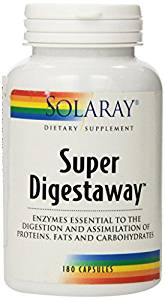 Solaray Super Digestaway -- 180 Capsules