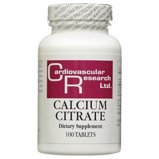 Cardiovascular Research Calcium Citrate -- 100 Tablets