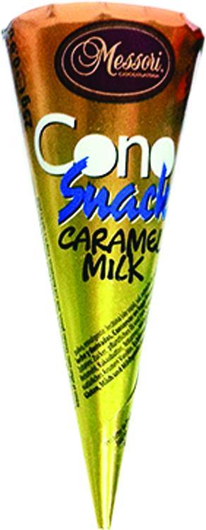 Messori Cono Snacks Caramel Cream -- 25g