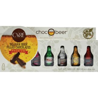 ChocOBeer Belgian Beer Filled Chocolates 7 Chocolate Bottles -- 3.03 oz