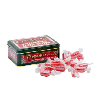 The Connemara Kitchen Old Fashioned Clove Drops Tin -- 150g