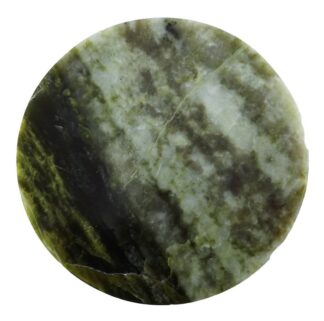The Connemara Marble Coaster Round -- 1 Unit