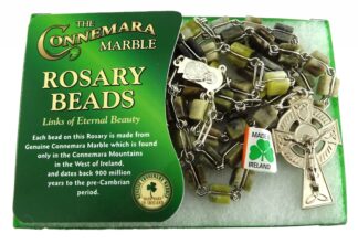 The Connemara Marble Rosary Beads Square