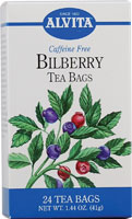 Alvita Bilberry Tea -- 24 Tea Bags