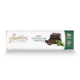 Butlers Irish Chocolates Dark Chocolate Mint Truffle Bar -- 75g