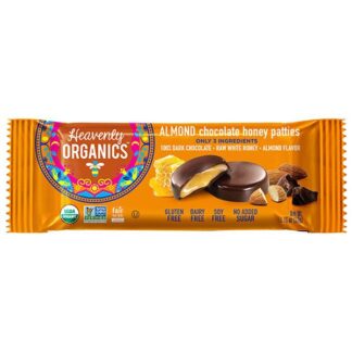 Heavenly Organics Almond Chocolate Honey Patties -- 3 Pack