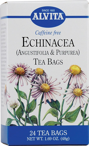 Alvita Echinacea Angustifolia and Purpurea Tea -- 24 Tea Bags
