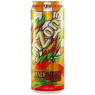 Arizona Tea Half & Half Iced Tea Mango -- 23.5 oz