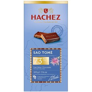Hachez Sao Tome 73% Dark Chocolate Bar -- 3.5 oz