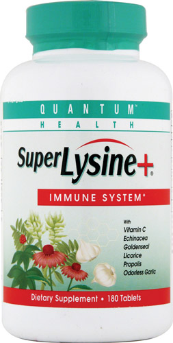 Quantum Super Lysine Plus Immune System -- 180 Tablets
