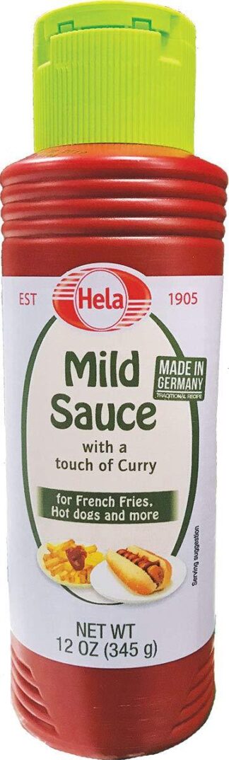Hela Mild Sauce with a touch of Curry -- 12 oz