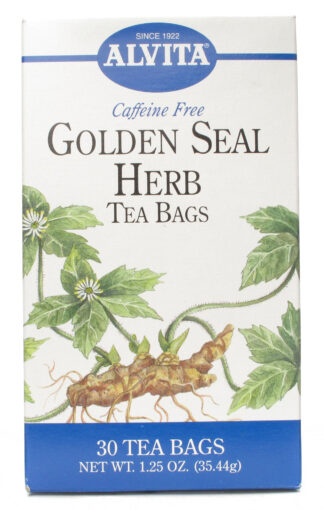 Alvita Goldenseal Herb Tea -- 30 Tea Bags