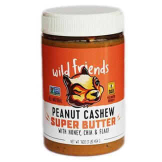 Wild Friends All-Natural Peanut Cashew Super Butter -- 16 oz.