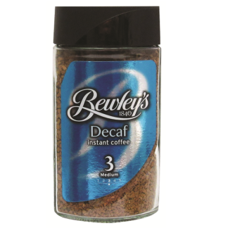Bewley’s Decaf Instant Coffee -- 3.5 oz. Glass Jar