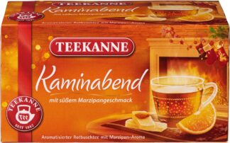 Teekanne Magic Kaminabend with Marzipan Flavor Tea -- 20 Tea Bags