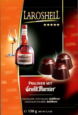 Laroshell Pralinen & Grand Marnier -- 150g