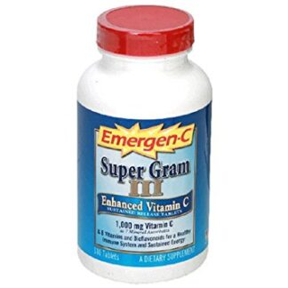 Alacer Emergen-C Super Gram III -- 1000 mg - 180 Tablets