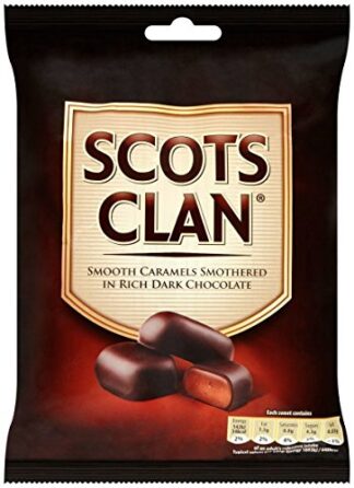 Scots Clan Smooth Caramels Smothered in Rich Dark Chocolate -- 145g