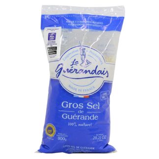 Le Guérandais Gros Sel de Guérande Coarse Gray Sea Salt -- 800g