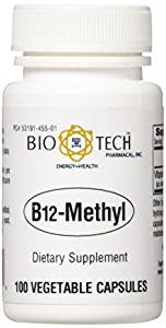 Bio-Tech Pharmacal B12-Methyl -- 100 Capsules