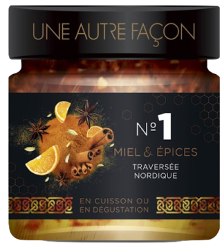 Une Autre Façon Honey with Spices 1 Nordic Crossing -- 270g (9.5 oz)